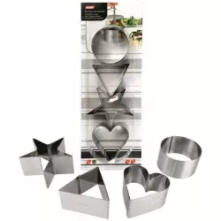 Formen für Semifreddo – 4 Stück.