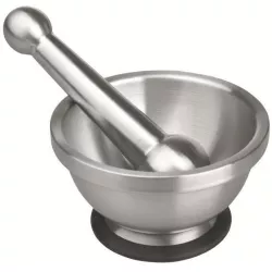 Edelstahl-Mörser