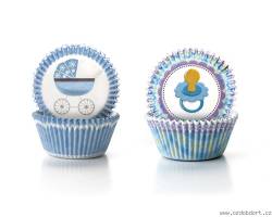 Pappmuffinförmchen Baby