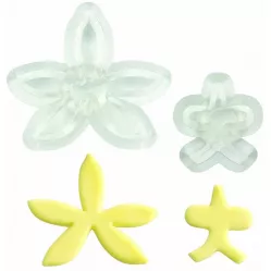 Set aus 2 Ausstechformen - Orchidee