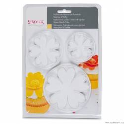 Ausstechformen Seerosen / Nelken