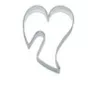 Herzform-Ausstecher unregelmäßig für Becher