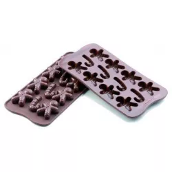 Silikonform für Schokolade – der Lebkuchenmann