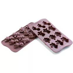 Silikonform für Schokoladen – Dinosaurier