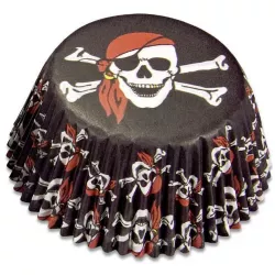 Papier-Backförmchen Piraten