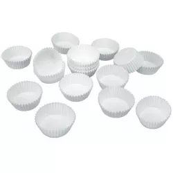 Papier-Backformen - weiß