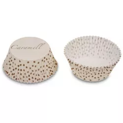 Papier-Backförmchen - Karamell