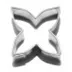 Ausstecher glattes Kreuz 20x20 mm