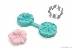Silikonform für Marzipan – Blume
