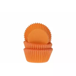 Orangenfarbener Muffinbackiform 50 Stück