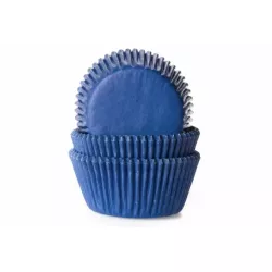 Blaues Muffin-Päckchen Papierförmchen 50 Stück