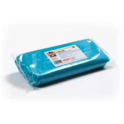 Draht- oder Modellierschlamm 1 kg - himmelblau