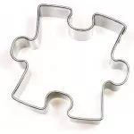 Puzzle-Ausstecher 30x25 mm