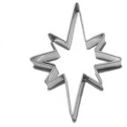 Ausstechform Stern Achtzackig 17x24 mm