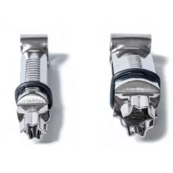 Verzinkt rostfreiende Zangschen 12-17mm Sternform