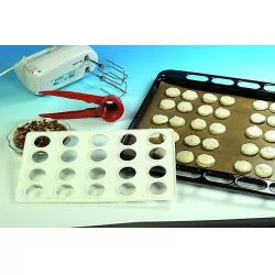 Schablona für 20 runde Laskonky