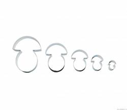 Ausstechformen Pilze, 5 Stück