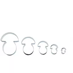 Ausstechformen Pilze, 5 Stück