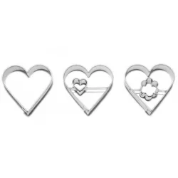 Herzenchen 3 Stück