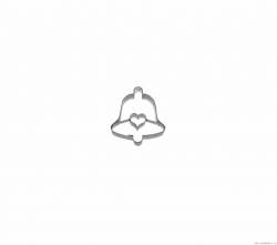 Ausstecher Glocke III/Herz gebogen