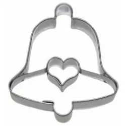 Ausstecher Glocke III/Herz gebogen