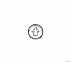 Ausstechform Kreis glatt/Engel