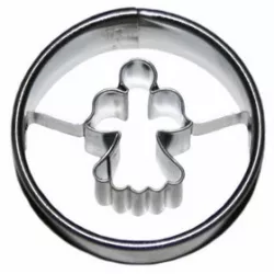 Ausstechform Kreis glatt/Engel