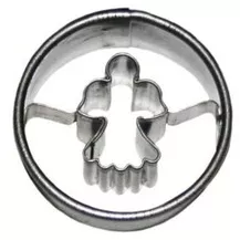 Ausstechform Kreis/Engelchen