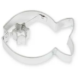 Ausstechformen-Set „Fisch & Stern“, 3 × 4,5 cm