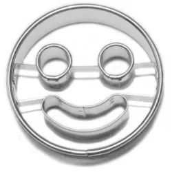 Ausstecher für Plätzchen Lachendes Emoji glücklich