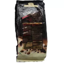 Schokoladenüberzug 1 kg - dunkel 54%