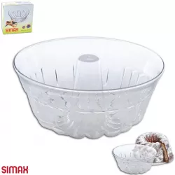 Backform aus Glas für Gugelhupf