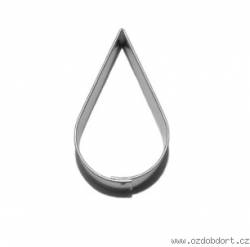 Ausstechform Tropfen 26×45 mm