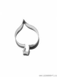 Ausstecher Linde Blatt 28cm x 38cm