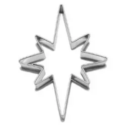 Ausstechform Stern, 8 Spitzen, 38 × 50 mm