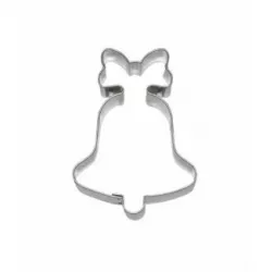 Ausstecher Glocke mit Schleife 45×60 mm