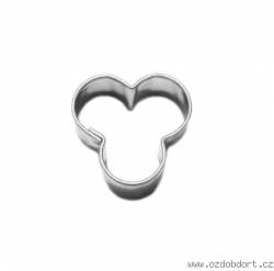 Ausstechform Kleeblatt 20x20 mm