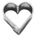 Herzausstanztiform Herz 16 x 16 mm