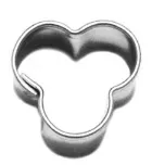 Ausstechform Kleeblatt 14 x 14 mm