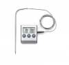 Digitisches Thermometer mit Sonde und Stundenschieber