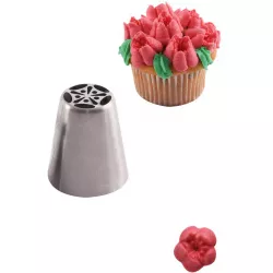 Zier Spitzenstahl-Tulpfe 1 Stück