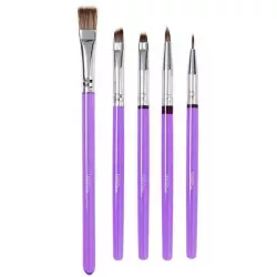 Satz Pinsel zum Dekorieren von Kuchen 5 Stücke