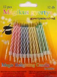 Nicht auslösbare Kuchenkerzen - 12 Stück