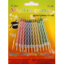 Nicht auslösbare Kuchenkerzen - 12 Stück