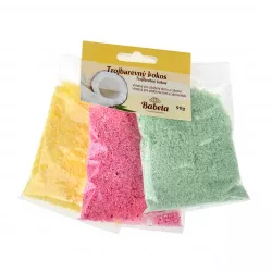 Dreifarbenes Kokosnuss 90 g