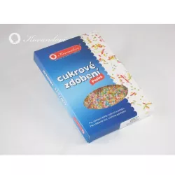 Zuckerguss Perlen bunt 80 g