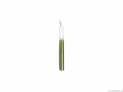 Metallisch goldene Geburtstagkerzen, 20 Stück