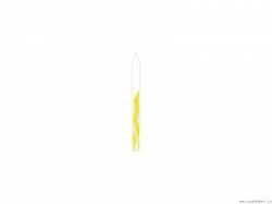 Gelbe Kuchenzuckerkerzen 20 Stück