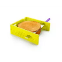 Torten-Schneidevorlage, grün, 32 × 10 cm