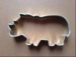 Rhinoceros-Ausstecher 8,5 cm